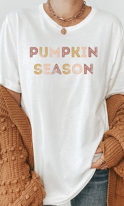 Retro Pumpkin Season Graphic Tee