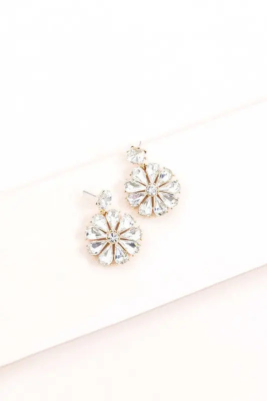 Fleur Drop Earrings Lovoda