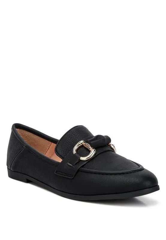 Asher Horsebit Embellished Loafers Rag Company