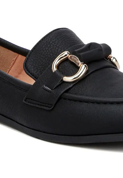 Asher Horsebit Embellished Loafers Rag Company