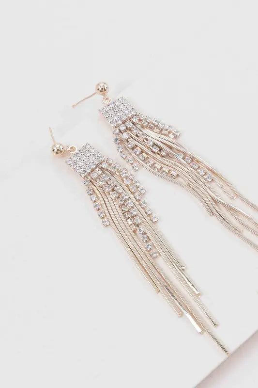 First Class Shimmer Earrings Lovoda