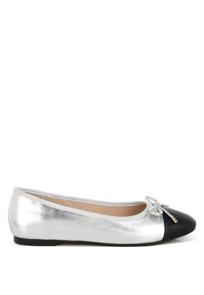 Minato Two Tone Ballet Flats