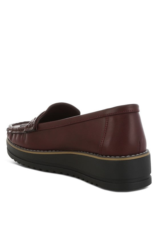 Croyda Fringed Nubuck Loafers