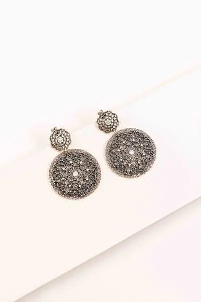 Basileia Stud Drop Earrings Lovoda