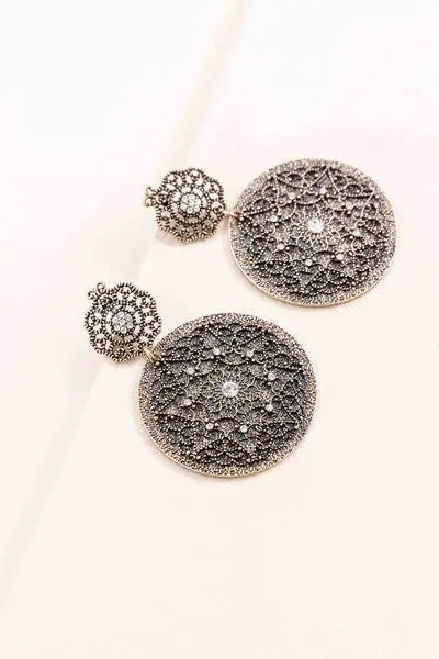 Basileia Stud Drop Earrings Lovoda