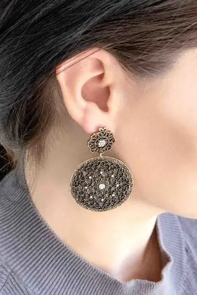 Basileia Stud Drop Earrings Lovoda