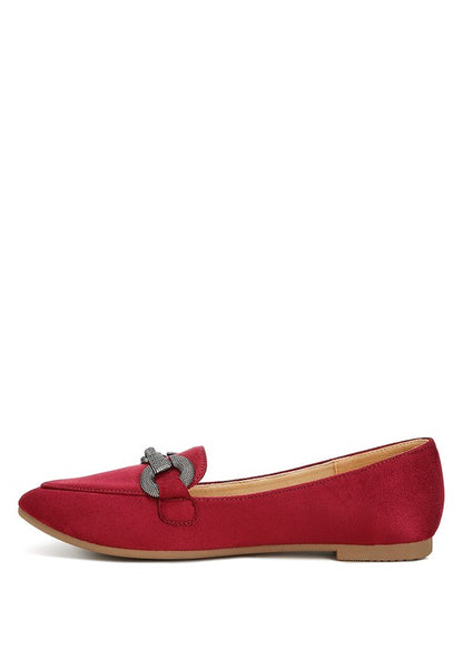 Fembot Horsebit Detail Flexible Loafers