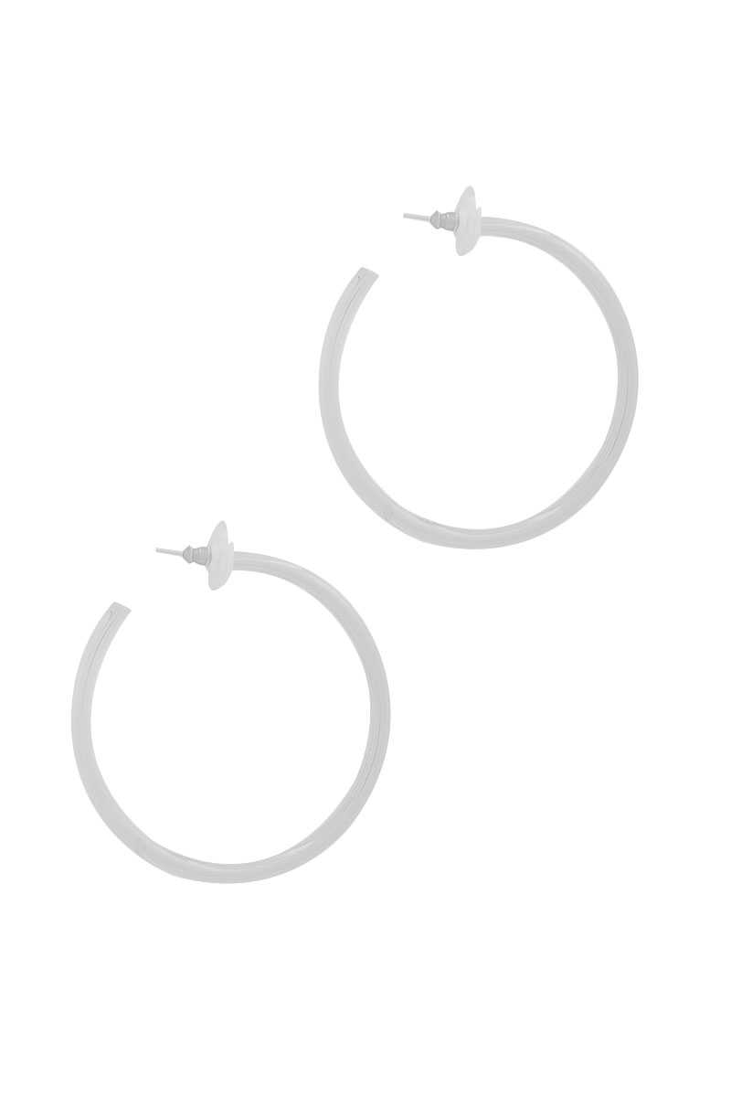 Trendy Fashion 2 Inch Open Hoop Earring