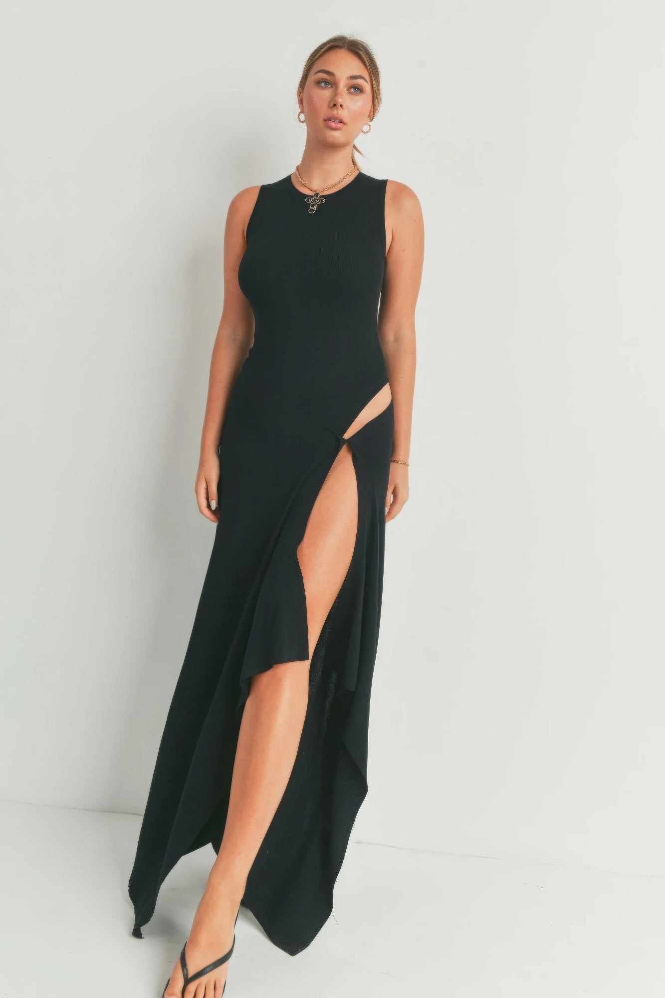 Maxi Dress With Slit