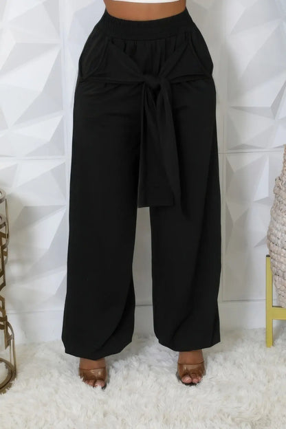 High-waisted Stretch Pants Affluza