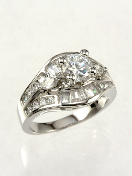 Cubic Zirconia Statement Ring