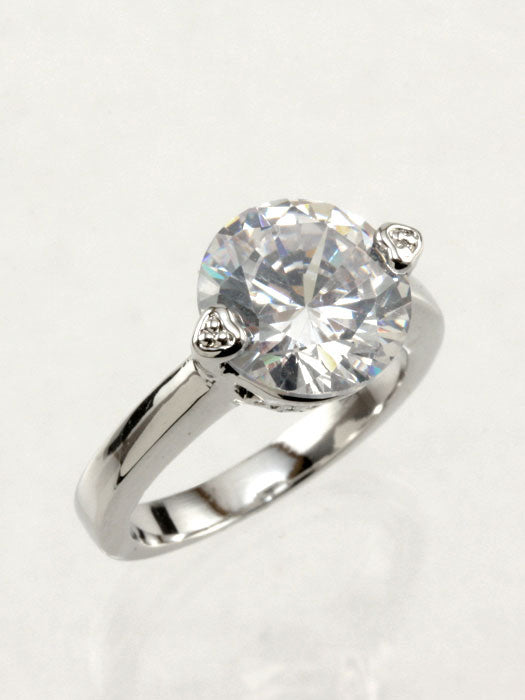 Cubic Zirconia Engagement Ring