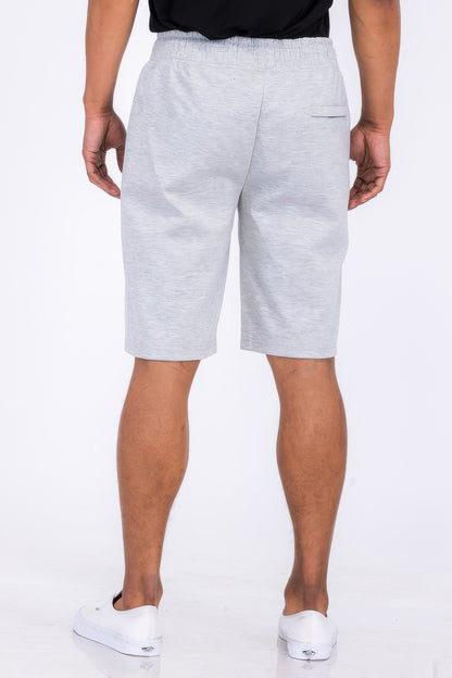 Cotton Blend Lounge Sweat Shorts