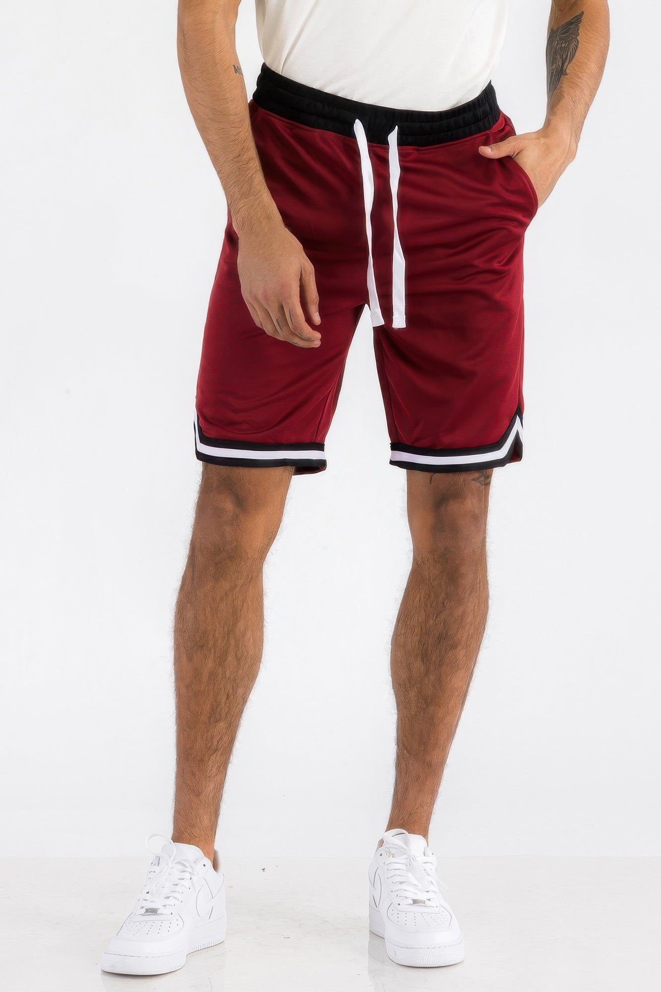 Solid Athletic Basketball Sports Shorts