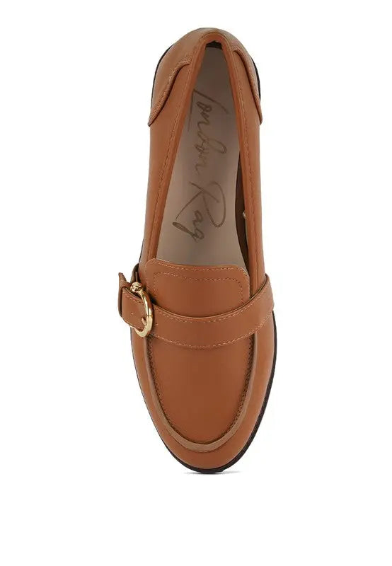 Sheboss Buckle Detail Loafers Rag Company