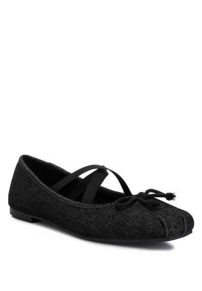 Arimer Criss Cross Strap Ballet Flats