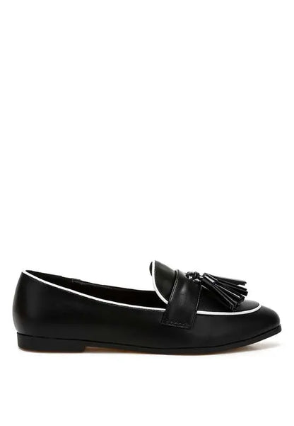 Mythos Dual Tone Tassel Loafers Rag Company