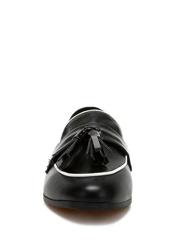 Mythos Dual Tone Tassel Loafers Rag Company