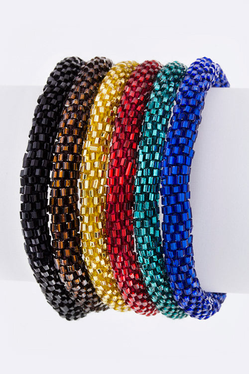 Nepal Roll Up Bracelet Set