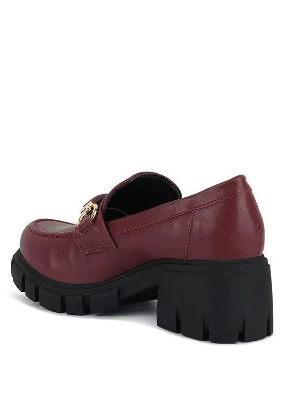 Evangeline Chunky Platform Loafers Rag Company