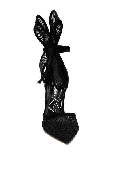 Regenta Big Bow Detail Stiletto Sandals