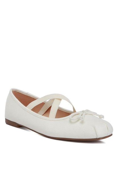 Arimer Criss Cross Strap Ballet Flats