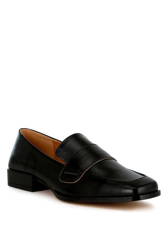 Jongs Metallic Penny Loafers