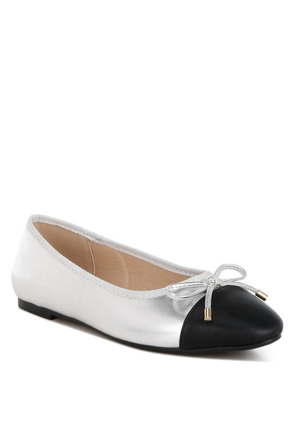 Minato Two Tone Ballet Flats