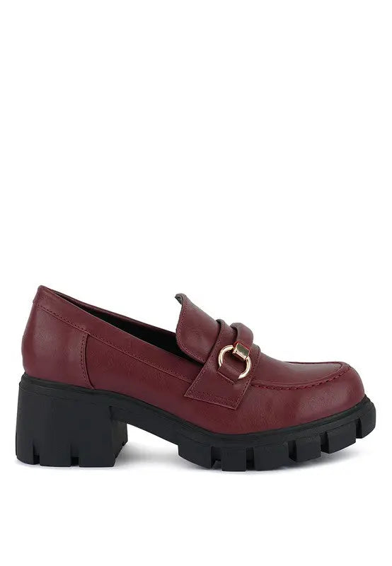 Evangeline Chunky Platform Loafers Rag Company